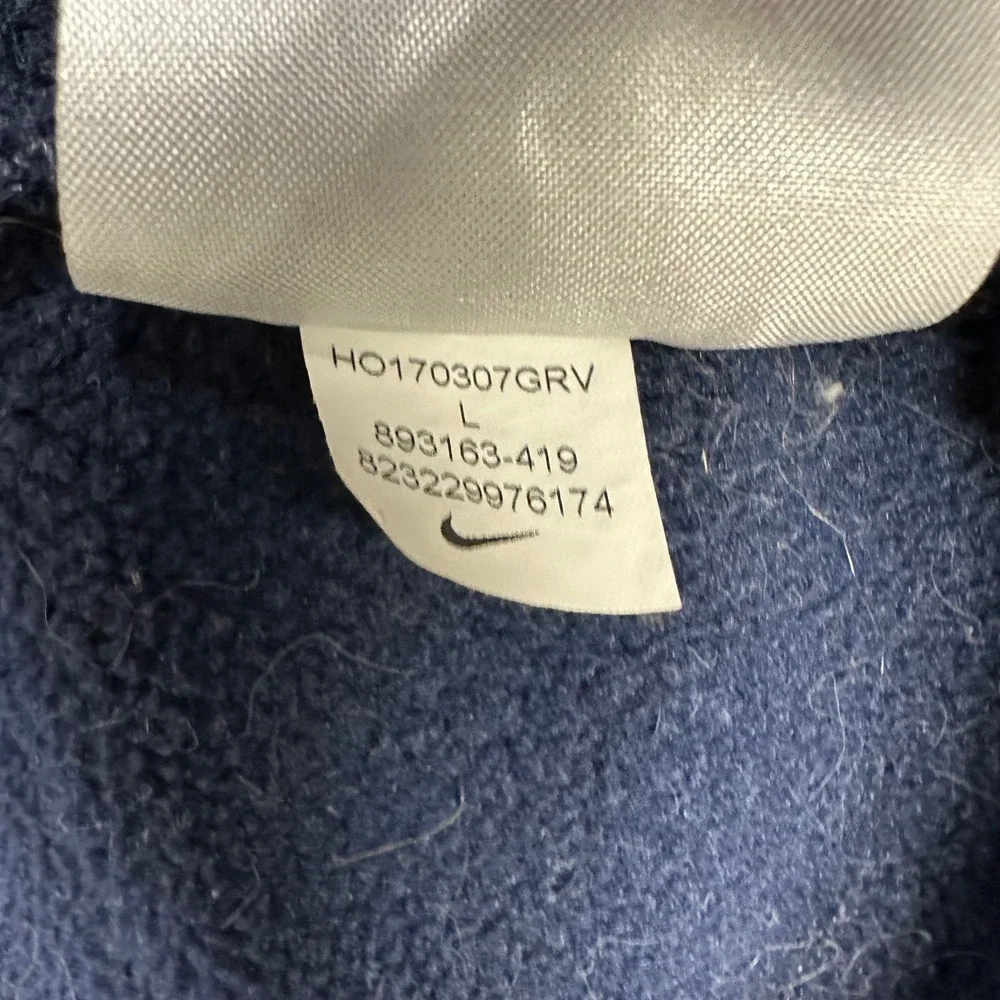 Nike Penn State Nittany Lions Dri-FIT Hoodie Navy Blue Mens Large 893163-419